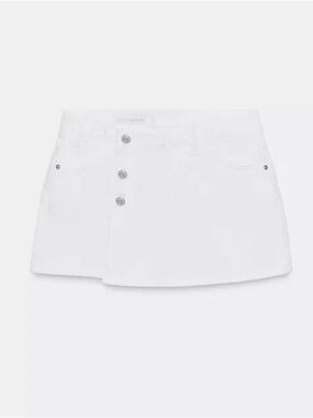 EUC Zara Wrapped Denim Skort